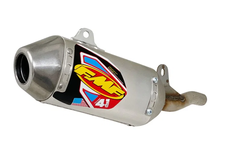 FMF Racing 041592, Honda CRF110F 19-26 SS Aluminum Mini Moto Fact 4.1 Slip-On Muffler
