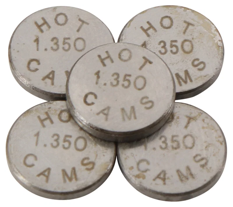 Hot Cams 5PK948135, 04-08 400 DVX/02-16 CRF 450 R Shim Kits 1.350mm Thickness - 5 Pack