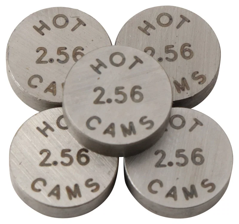 Hot Cams 5PK890256, Shim Kits 2.560mm Thickness - 5 Pack