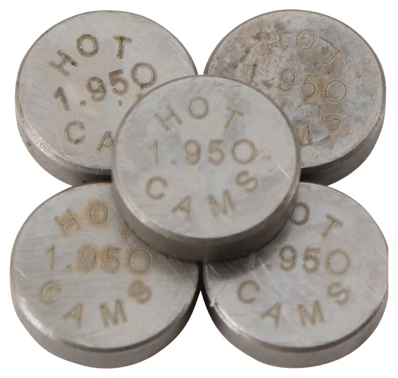Hot Cams 5PK748195, 07-16 CRF 150 R/2016 CRF 150 RB Big Wheel 1.950mm Shim Kit - 5 Pack