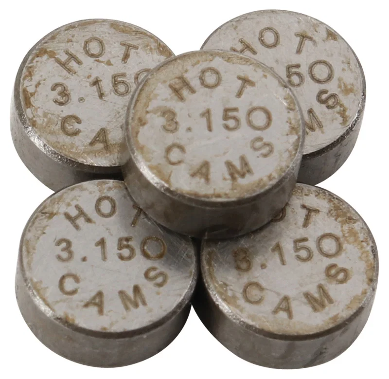 Hot Cams 5PK748315, 07-16 CRF 150 R/2016 CRF 150 RB Big Wheel 3.150mm Shim Kit - 5 Pack