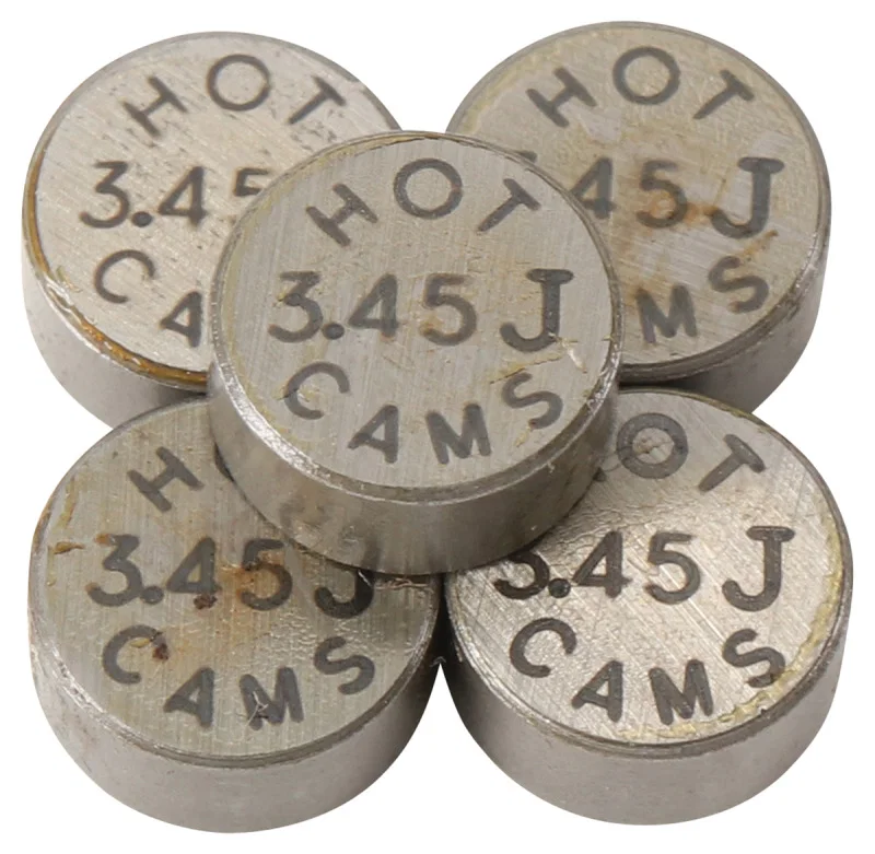 Hot Cams 5PK748345, 2008-2013 Yamaha WR 250 R Dual Sport 250cc 3.345mm Shim Kit - 5 Pack
