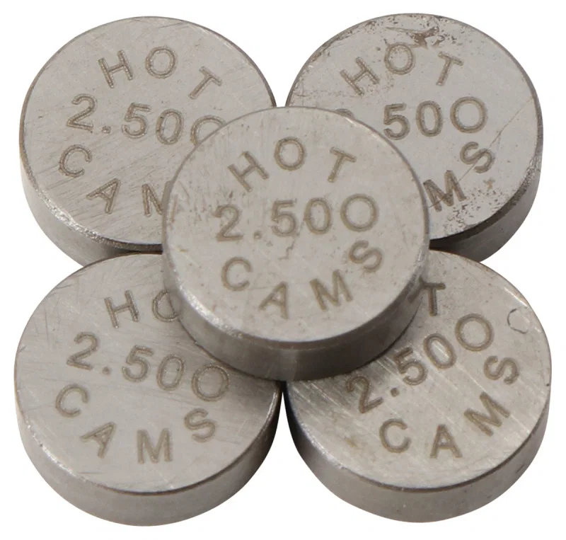 Hot Cams 5PK748250, 08-13 Yamaha WR 250 R Dual Sport 250cc 2.50mm Shim Kit - 5 Pack