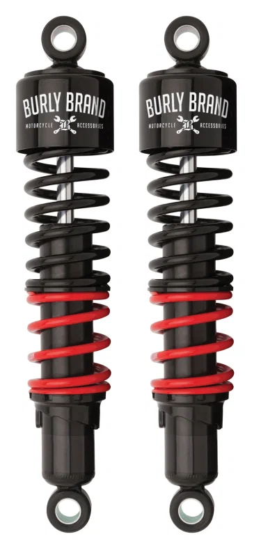 Burly Brand B28-1350B, M8 Softail Stiletto Shocks 13.5in for Harley-Davidson
