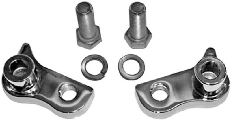 Burly Brand B28-275CH, 85-96 FLH/FLT Rear Lowering Kit - Chrome for Harley-Davidson