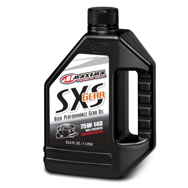 Maxima 40-46901, SXS Gear Full Synthetic 75W140 Gear Oil - 1L