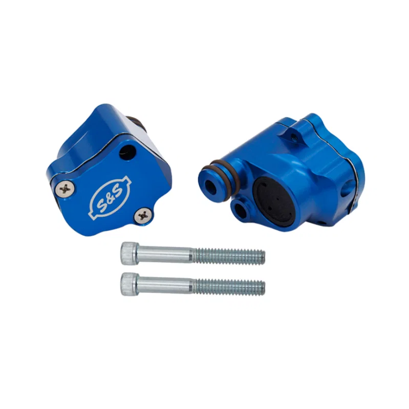 S&S Cycle 900-1186, M8 Models Billet Head Breather Kit for Harley-Davidson