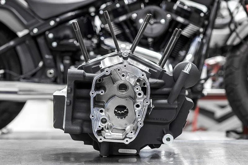 S&S Cycle 310-1326, 2018+ M8 Softail Models MK-Series Crankcase Assembly for Harley-Davidson