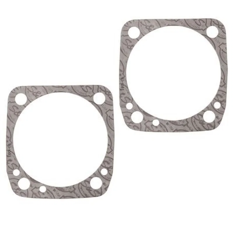S&S Cycle 930-0093, 84-99 BT 0.18in 3-5/8in Base Gasket - 2 Pack