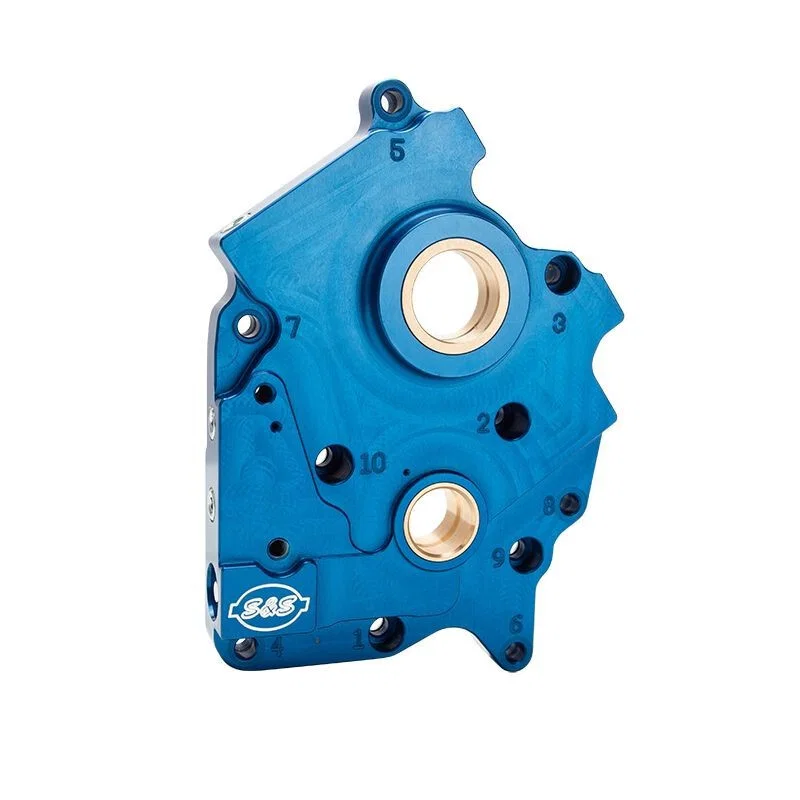 S&S Cycle 310-0939B, 2017+ M8 Models Cam Support Plate Kit - Incl. VVT