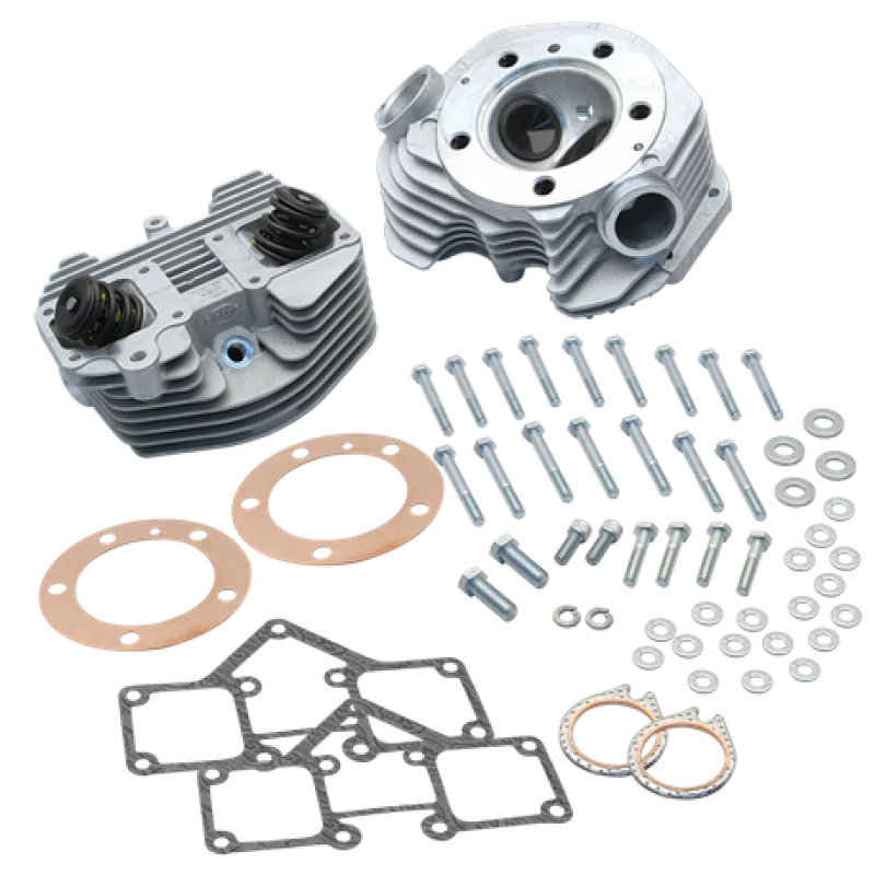S&S Cycle 90-1498, 79-84 BT Super Stock Stock Bore Band Style Single Plug Cylinder Head Kit for Harley-Davidson