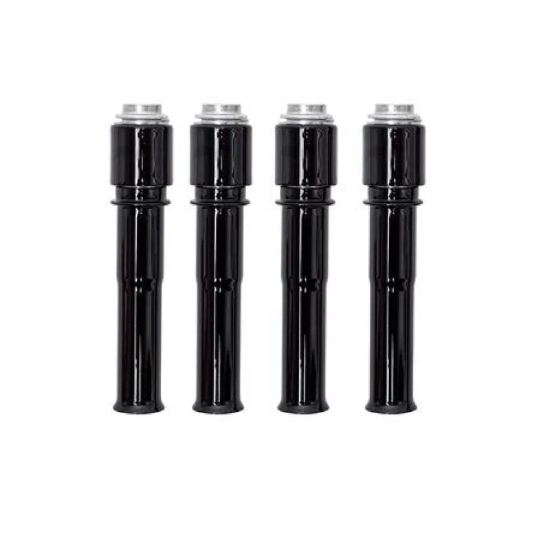 S&S Cycle 930-0124, 2017+ M8 Models Pushrod Tubes - Gloss Black for Harley-Davidson