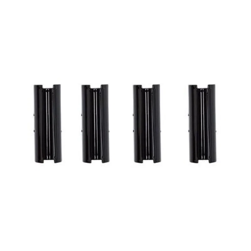 S&S Cycle 930-0142, 99-17 BT 2.500in Pushrod Cover Keeper Set - Gloss Black for Harley-Davidson