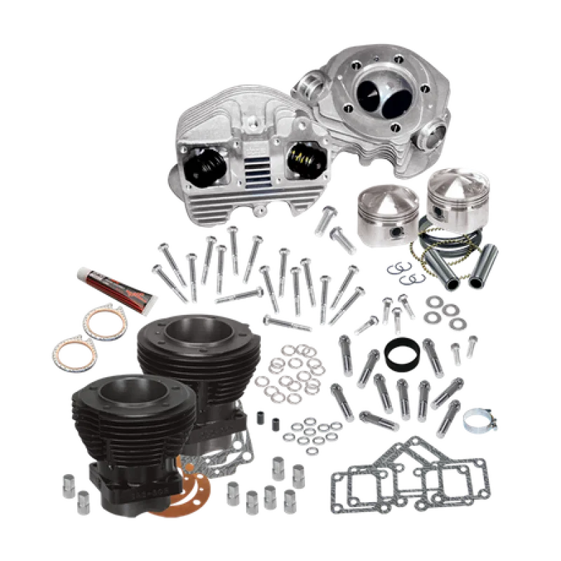 S&S Cycle 90-0098, 79-84 BT Complete 80in Top End Replacement Kit for Harley-Davidson
