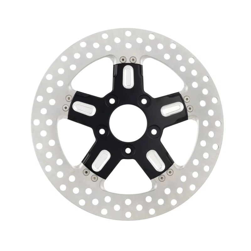 Performance Machine 0133-1800FRMS-BMP, Disc/Carr 11.8 Formula Front - Contrast Cut Platinum for Harley-Davidson