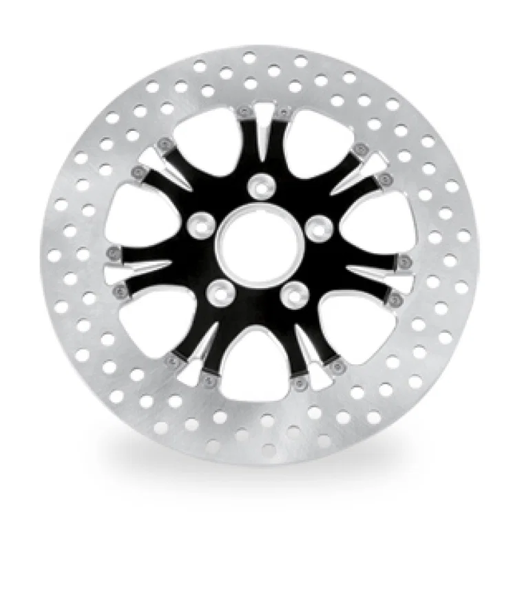 Performance Machine 0133-1800HEAS-BM, Disc/Carr 11.8 Heathen Front - Contrast Cut