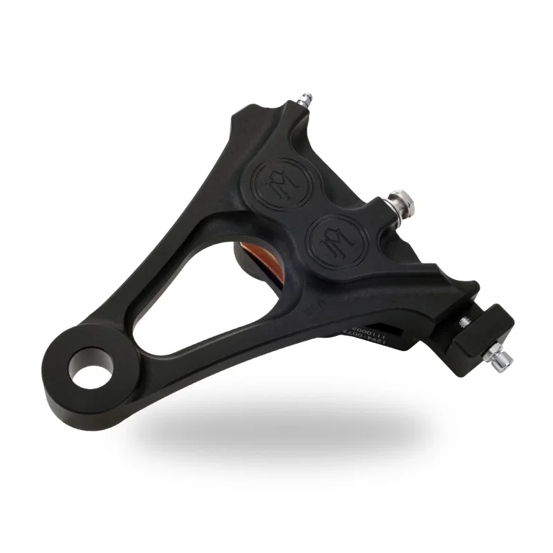 Performance Machine 1256-0077-BM, Rear Brake 1 Pc 125x4R - Contrast Cut for Harley-Davidson