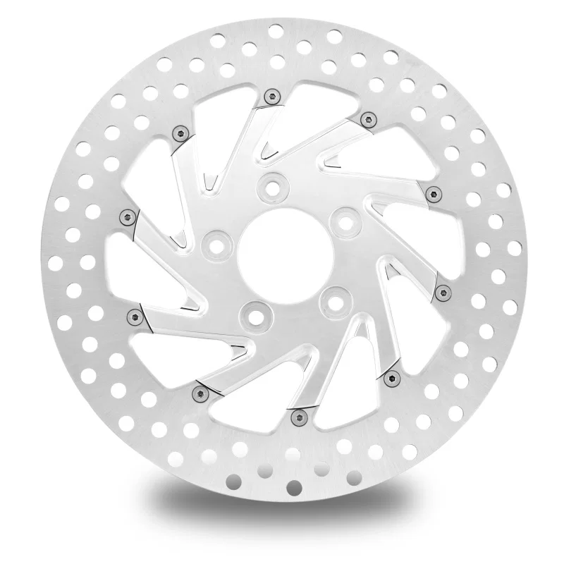 Performance Machine 0133-1802REYLS-CH, Disc/Carr 11.8 Del Rey Rear Left - Chrome