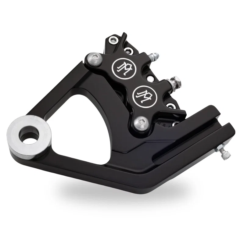 Performance Machine 1259-0052-BM, Rear Brake 125x4R 11.5 Disc - Contrast Cut for Harley-Davidson