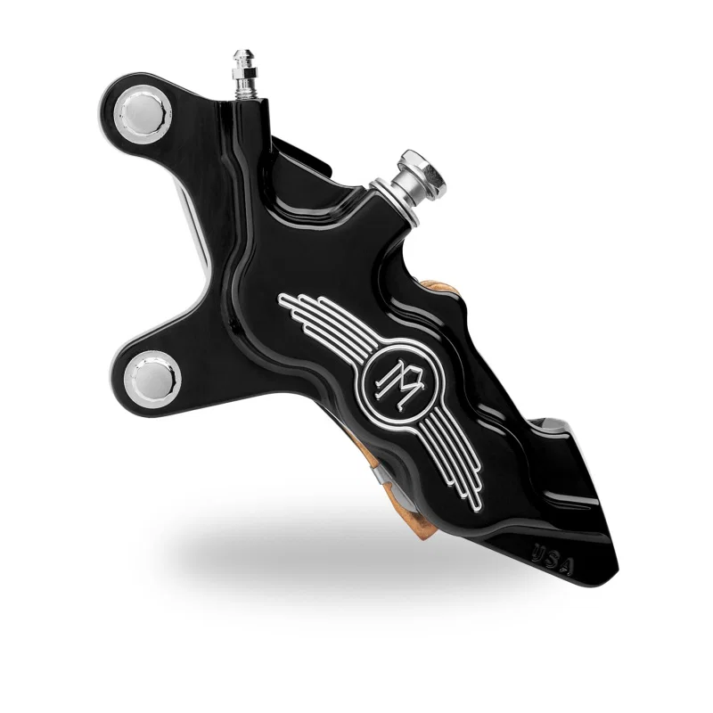 Performance Machine 0051-2915-BM, 00-21 HD Caliper 112x6B Left - For 11.5in Disc - Contrast Cut for Harley-Davidson