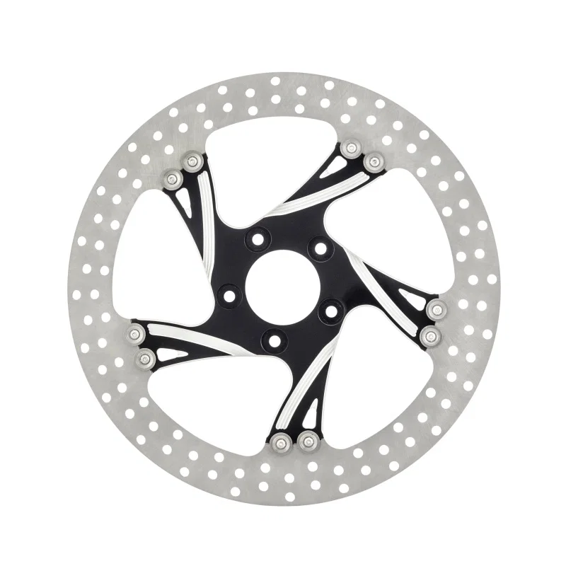 Performance Machine 0133-1522XCRLS-BMP, Disc/Carr 11.5 Cruise Front Left - Contrast Cut Platinum