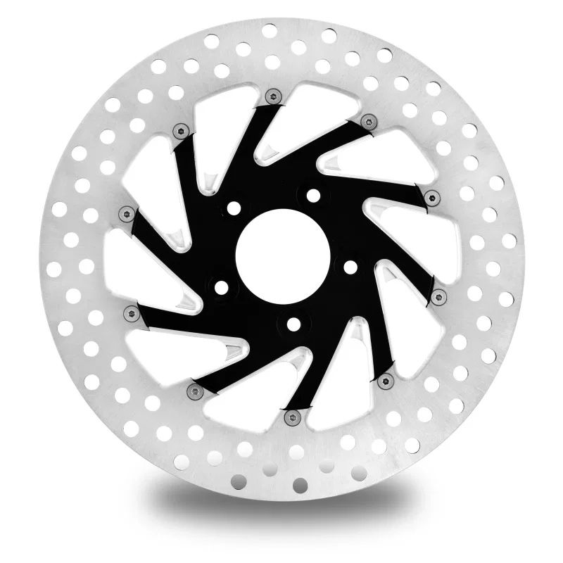 Performance Machine 0133-1802REYRS-BMP, Disc/Carr 11.8 Del Rey Rear Right - Contrast Cut Platinum