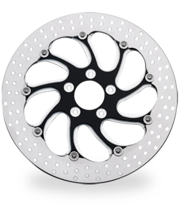 Performance Machine 0133-1800TORLS-BMP, Disc/Carr 11.8 Torque Front Left - Contrast Cut Platinum