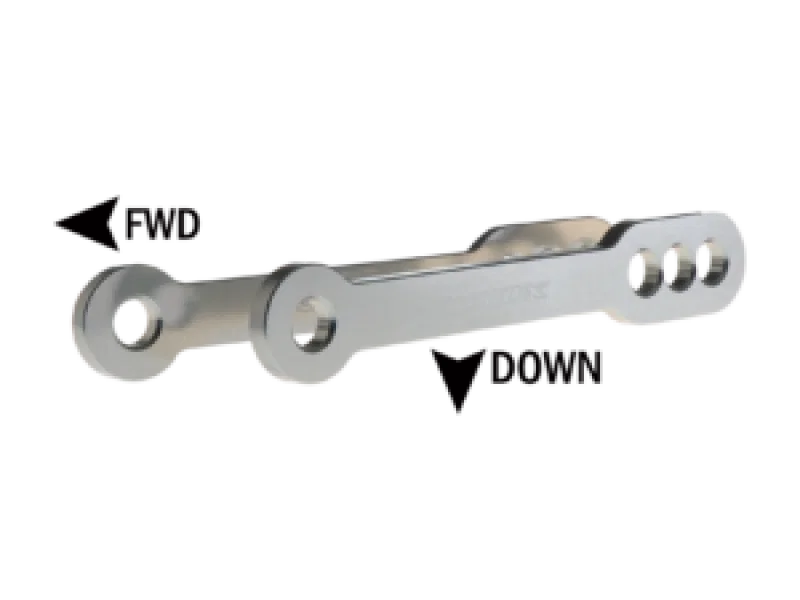 Vortex Racing LL544, 97-00 Suzuki GSX-R600,96-99 GSX-R750,03-09,17 SV650 Lowering Link Kit- Silver
