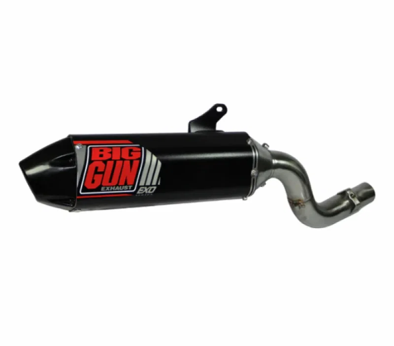 Big Gun 13-1612, 93-23 Honda XR 650L EXO Aluminum Slip On Exhaust