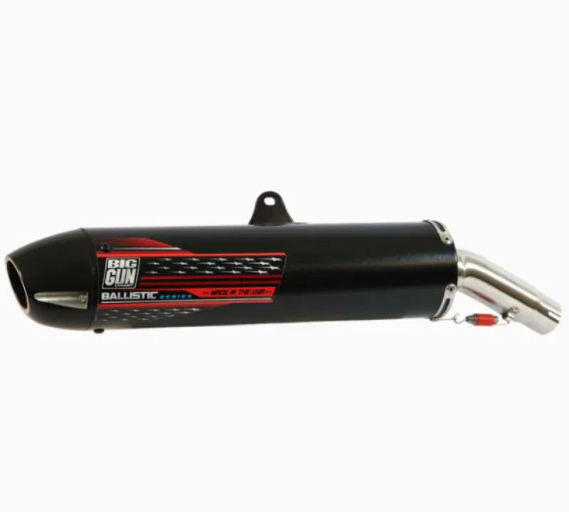 Big Gun 08-1232, 06-23 Yamaha Raptor 700 Ballistic Series Slip On Exhaust