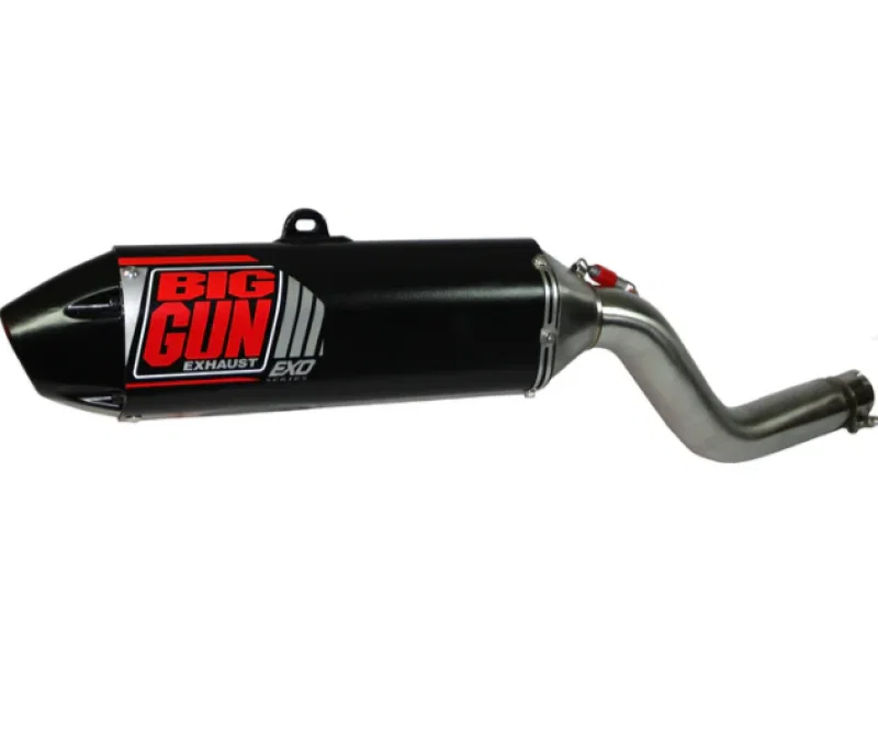 Big Gun 13-4632, 93-19 Kawasaki KLR 650 EXO Aluminum Slip On Exhaust
