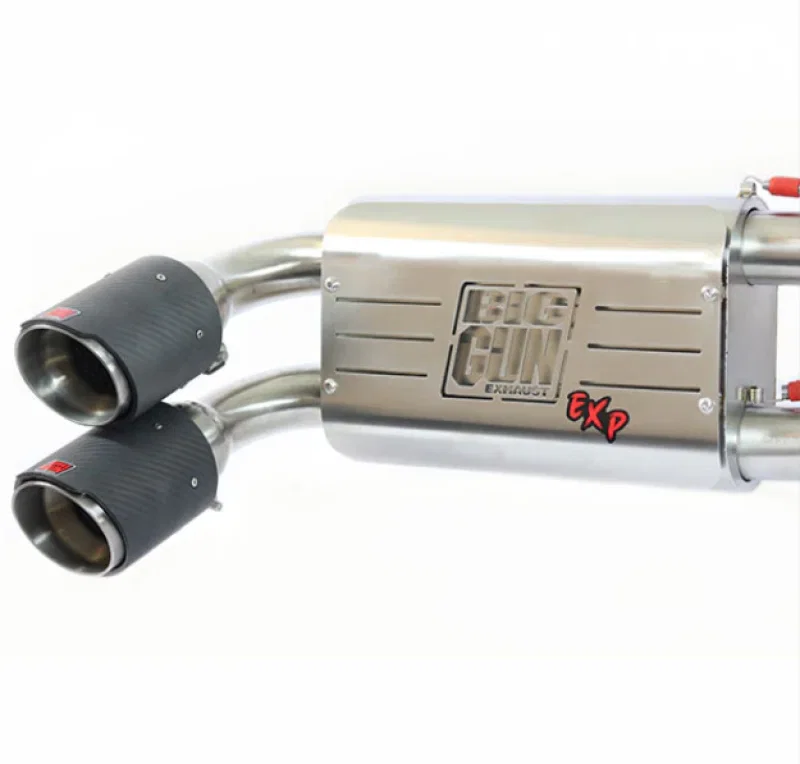 Big Gun 15-7962, 15-23 Polaris RZR XP 1000/RZR XP 4 1000 Explorer Series Dual Slip On Exhaust