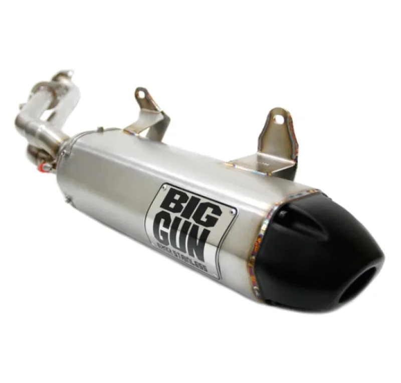Big Gun 14-4952, 15-23 Kawasaki Brute Force 750 IRS EXO Stainless Slip On Exhaust