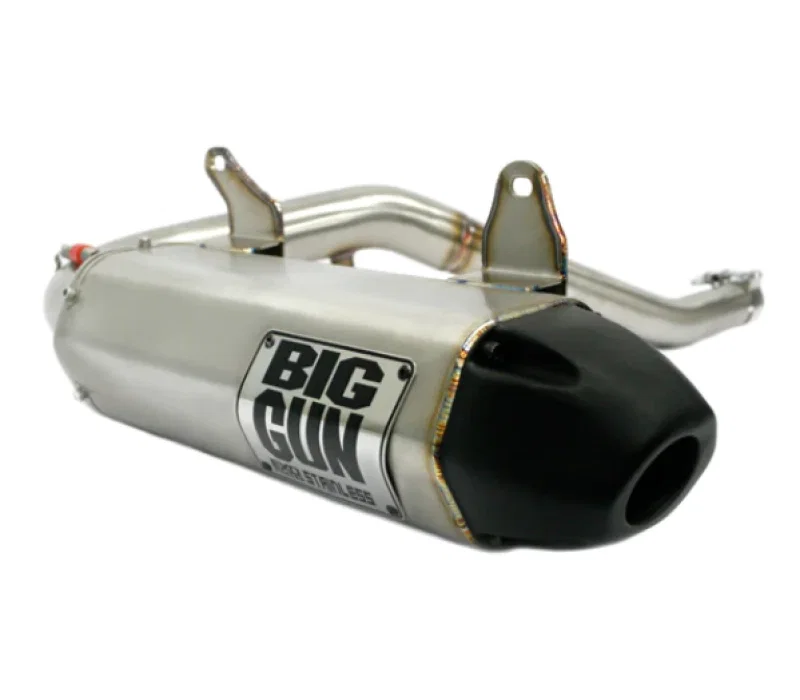Big Gun 14-1652, 03-05 Honda Rincon 650 EXO Stainless Slip On Exhaust