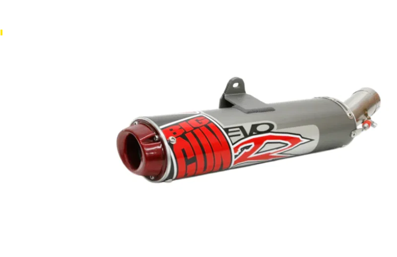Big Gun 09-45502, 07-14 Kawasaki KFX 450R EVO R Series Slip On Exhaust