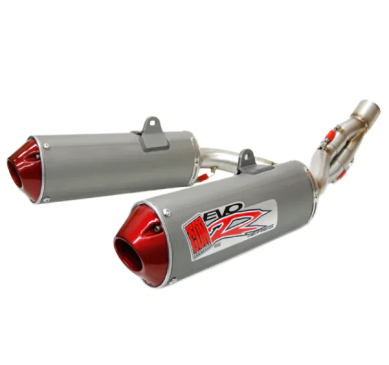 Big Gun 09-14542, 13-14 Honda CRF 450R EVO R Series Dual Slip On Exhaust