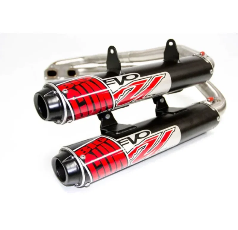 Big Gun 12-7413, 16-23 Polaris General 1000 EVO U Series Dual Full Syst Exhaust