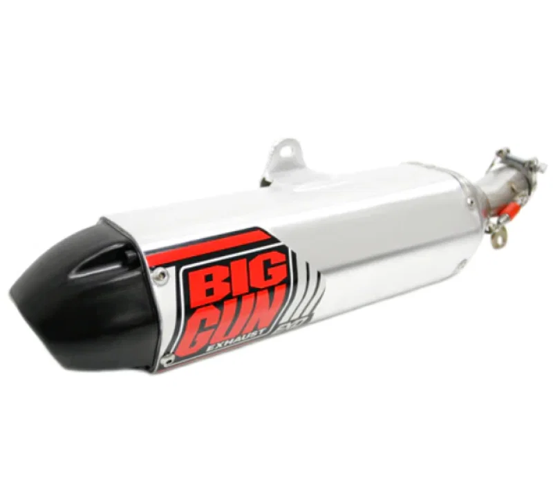 Big Gun 13-45502, 07-14 Kawasaki KFX 450R EXO Aluminum Slip On Exhaust