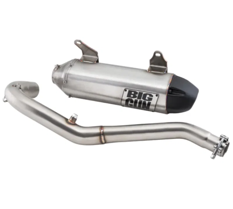 Big Gun 14-1682, 15-23 Honda Rincon 680 EXO Stainless Slip On Exhaust