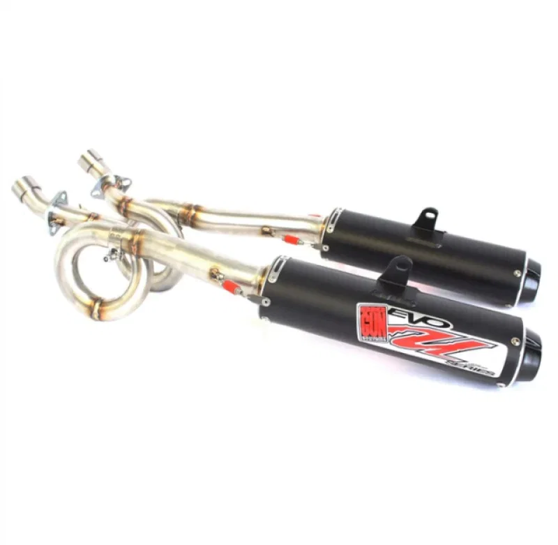 Big Gun 12-2232, 08-14 Yamaha Rhino 700 EFI EVO U Series Dual Full Syst Exhaust