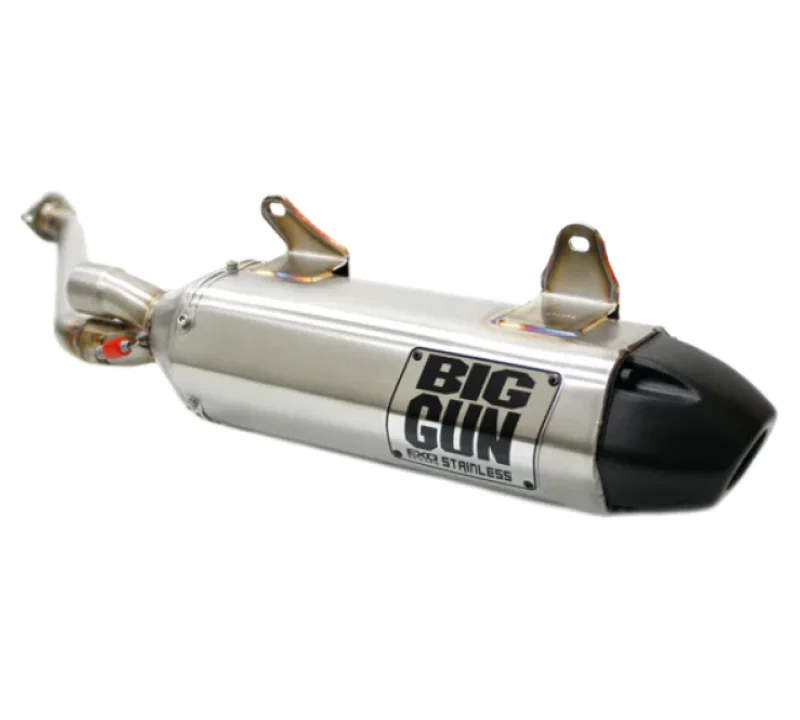 Big Gun 14-4653, 06-12 Kawasaki Brute Force 650 IRS EXO Stainless Full System Exhaust