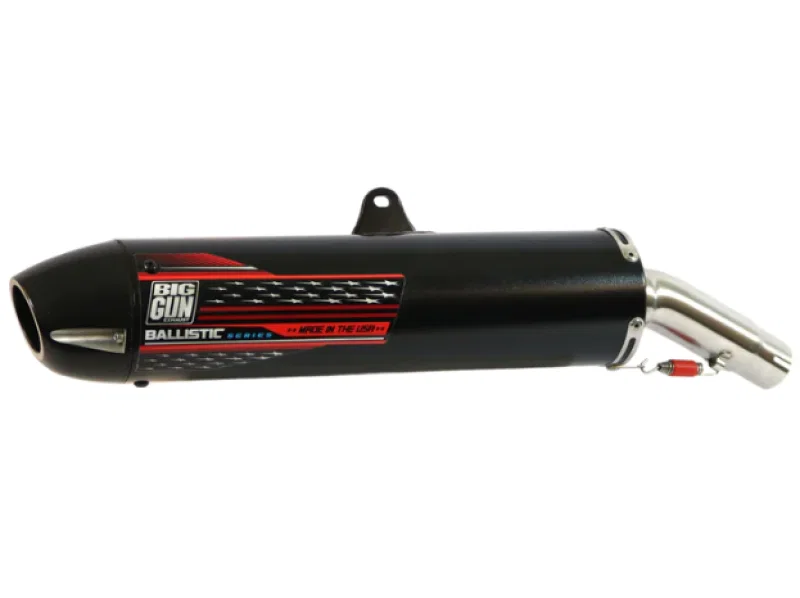 Big Gun 08-1132, 06-14 Honda TRX 450R Ballistic Series Slip On Exhaust