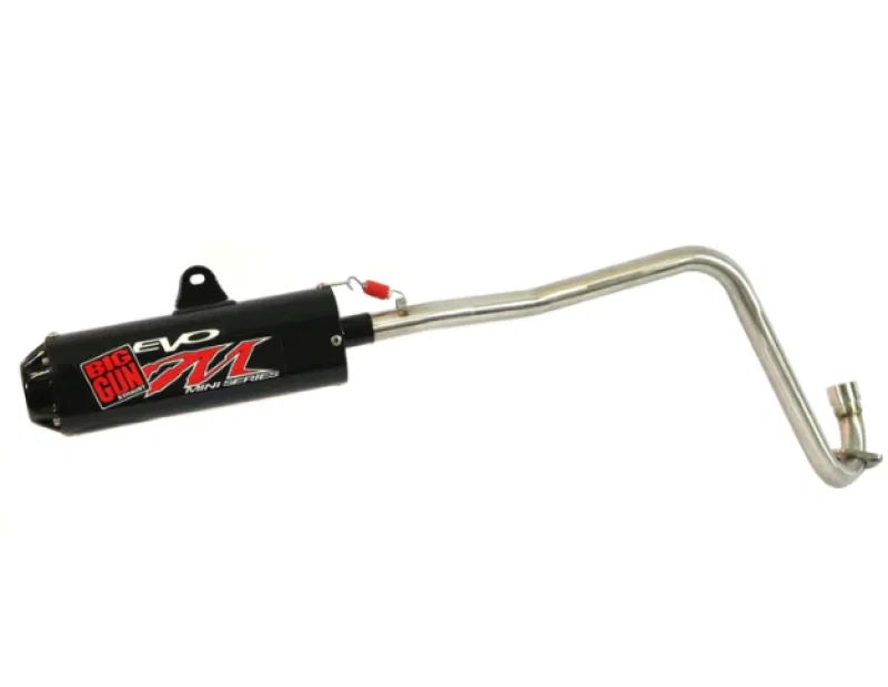 Big Gun 10-1903-BK, 93-05 Honda TRX 90 Evo M Series Black Out Full System Exhaust