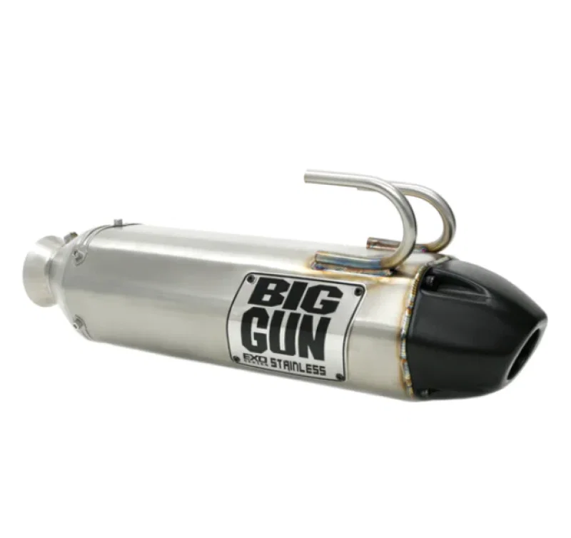 Big Gun 14-5682, 06-08 Arctic Cat 400 AUTO 4x4 FIS EXO Stainless Slip On Exhaust