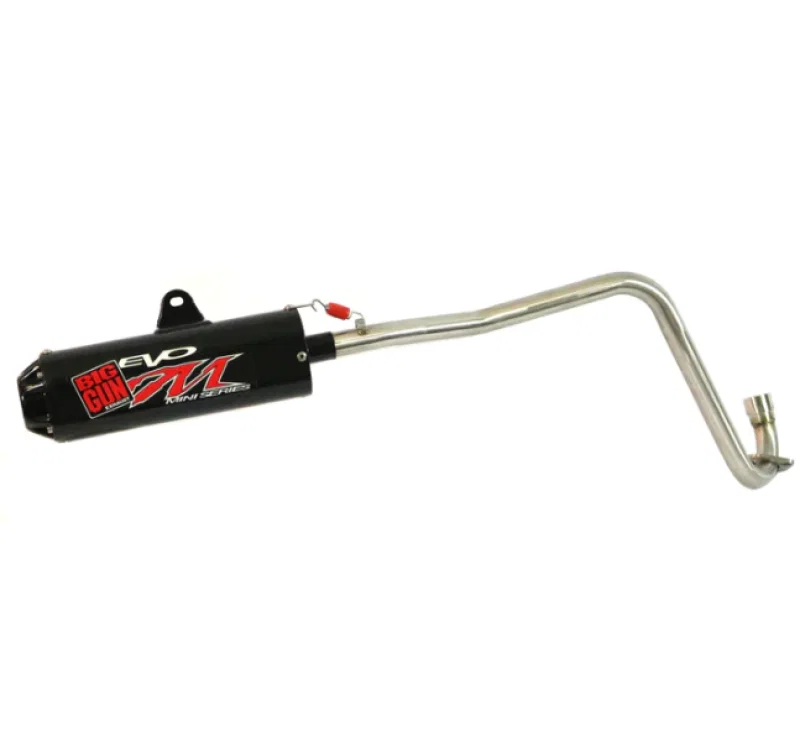 Big Gun 10-2503-BK, 06-23 Yamaha TTR 50 Evo M Series Black Out Full System Exhaust