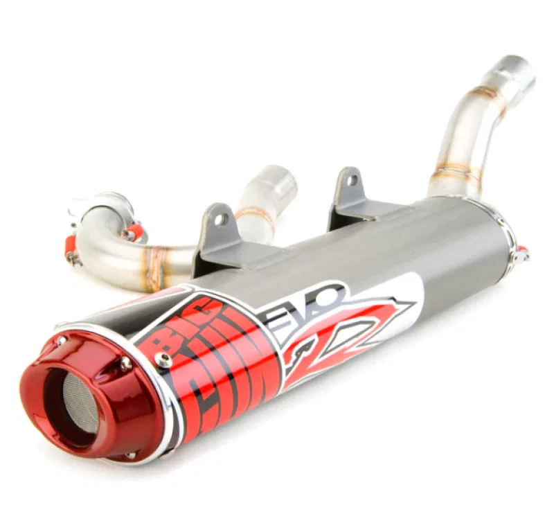 Big Gun 09-7613, 08-10 Polaris Outlaw 450 MXR EVO R Series Full System Exhaust
