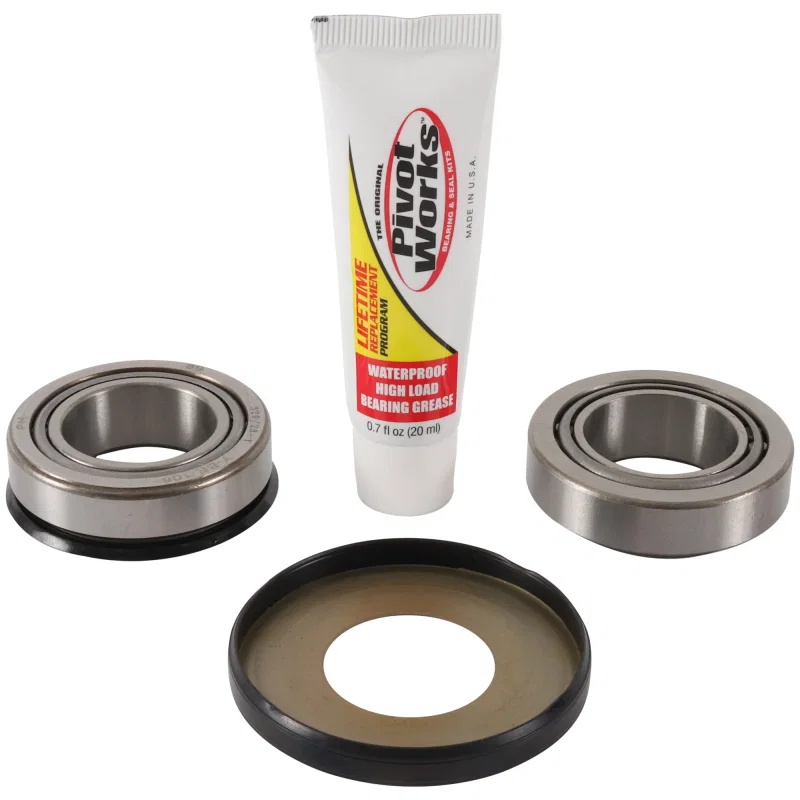 Pivot Works PWSSK-S09-421, 06-08 Suzuki RM125 Steering Stem Bearing Kit