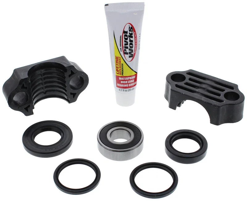 Pivot Works PWSSK-Y09-000, 10-11 Yamaha YFM350 Grizzly IRS Steering Stem Bearing Kit