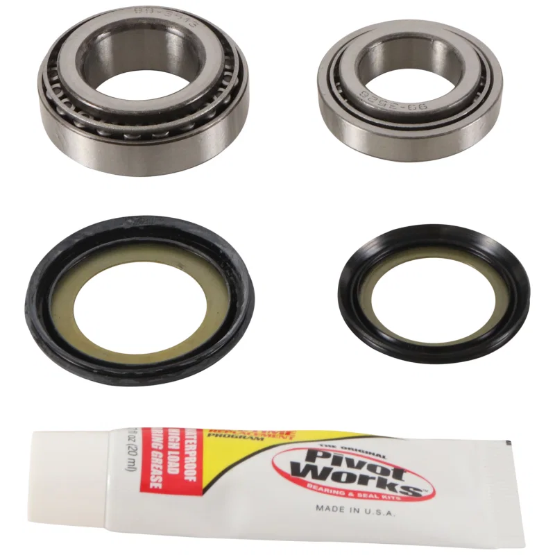 Pivot Works PWSSK-K10-000, 10-22 Kawasaki KLX110 Steering Stem Bearing Kit