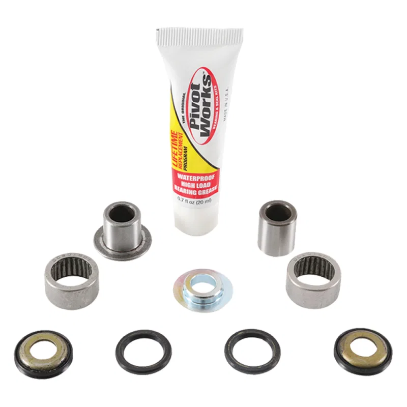 Pivot Works PWSHK-K11-021, 98-00 Kawasaki KX80 - Rear Shock Bearing Kit